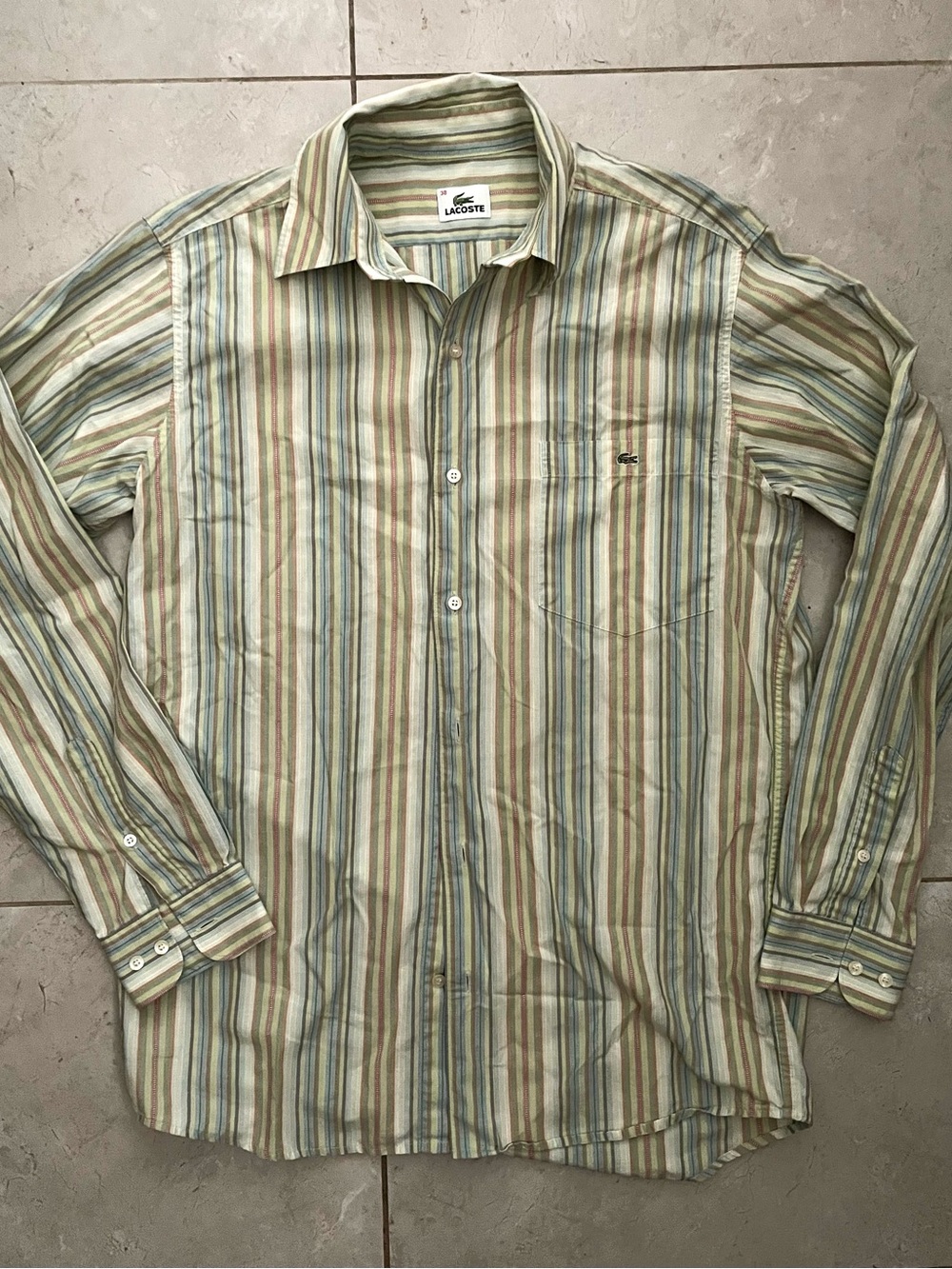Lacoste Retro 70s Style Shirt